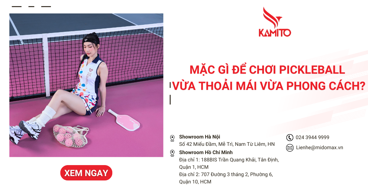 Mặc gì để chơi Pickleball vừa thoải mái vừa phong cách?