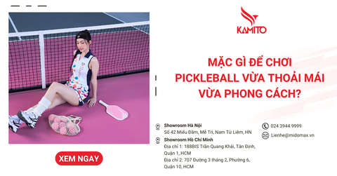 Mặc gì để chơi Pickleball vừa thoải mái vừa phong cách?