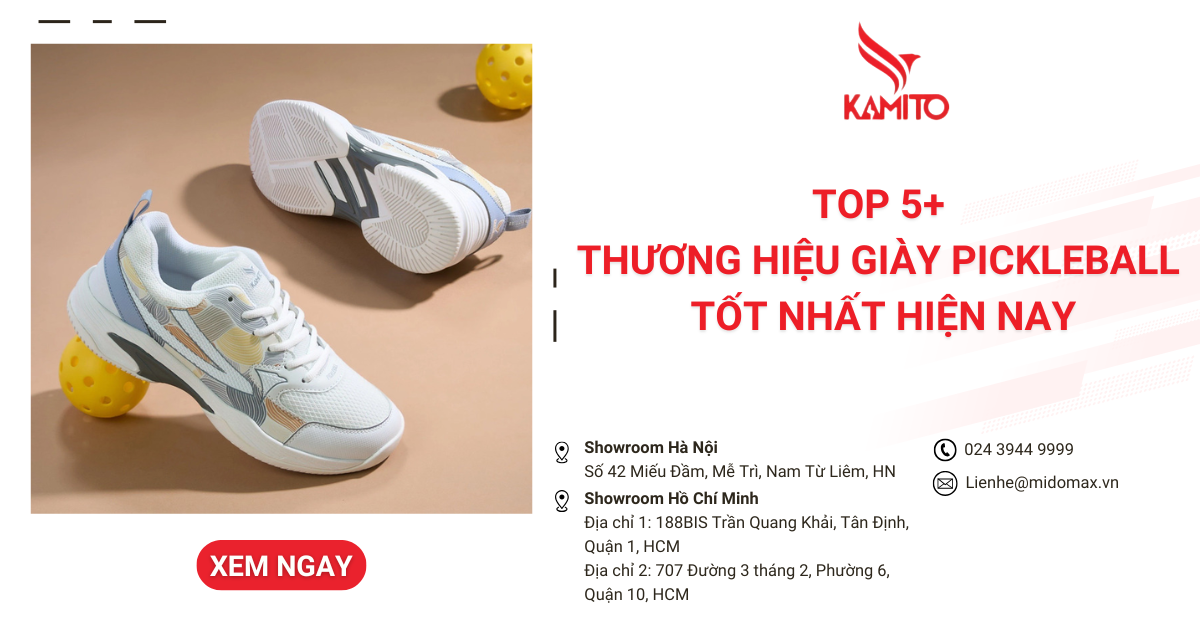 Top 5+ thương hiệu giày Pickleball tốt nhất hiện nay