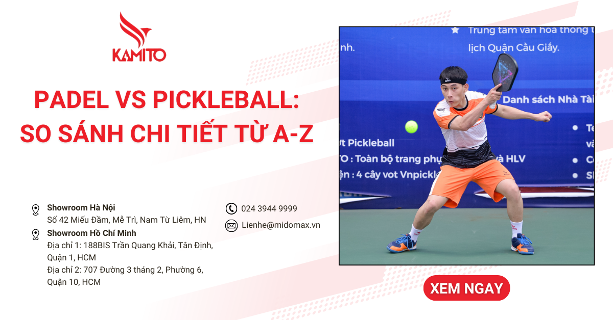 Padel vs Pickleball: So sánh chi tiết từ A-Z