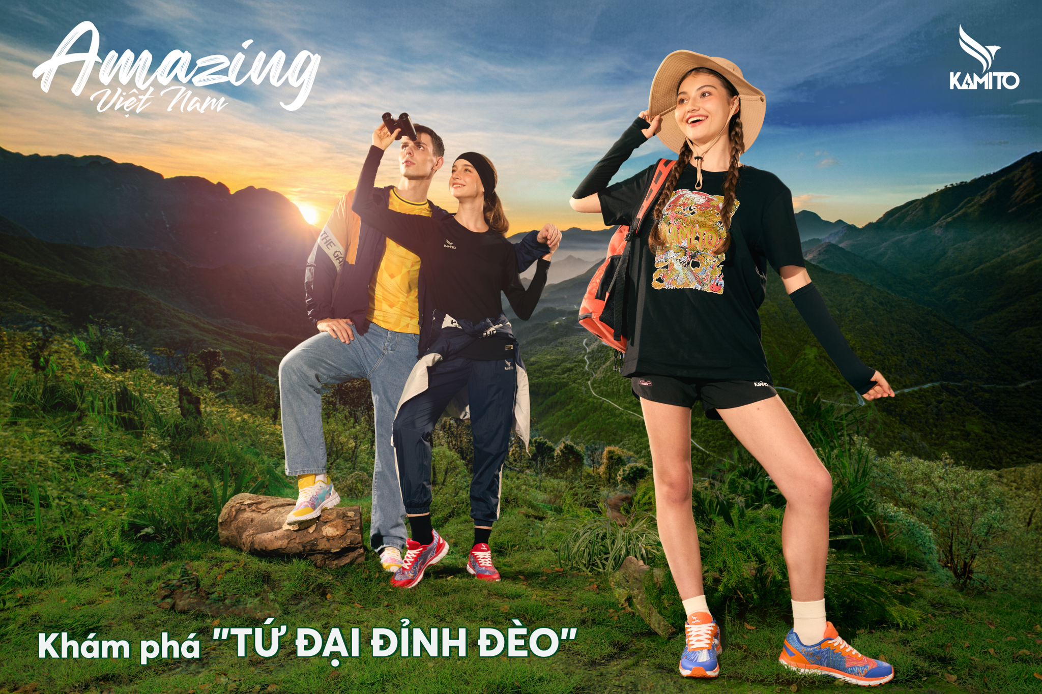 KAMITO AMAZING VIỆT NAM - KHÁM PHÁ VẺ ĐẸP TỨ ĐẠI ĐỈNH ĐÈO