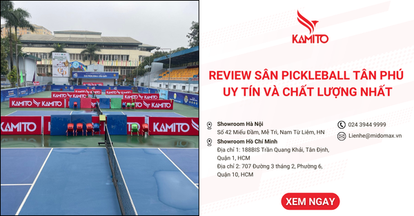 Review các sân Pickleball Tân Phú uy tín và chất lượng nhất