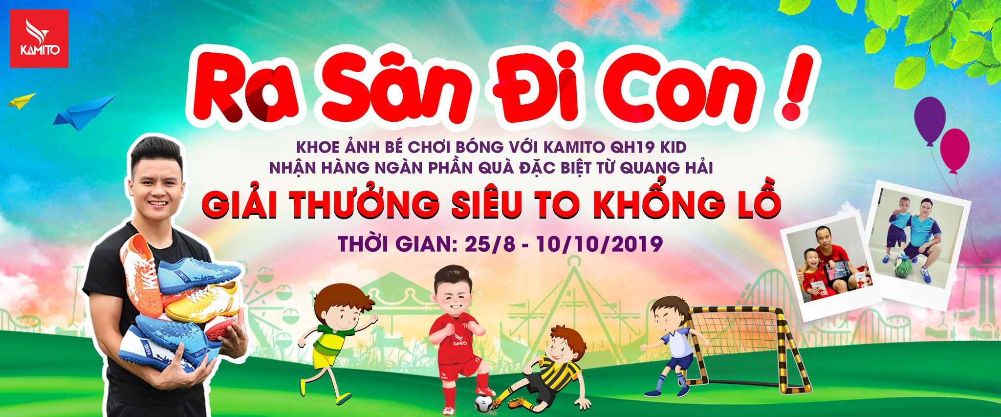Cuộc thi ảnh Kamito - Ra sân đi con