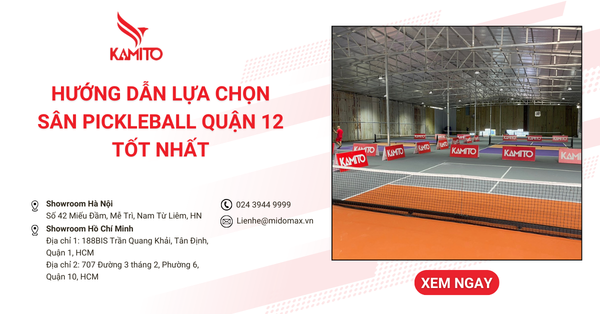 Hướng dẫn lựa chọn sân Pickleball quận 12 tốt nhất