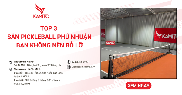 Top 3 sân Pickleball Phú Nhuận, TP.HCM bạn không nên bỏ lỡ