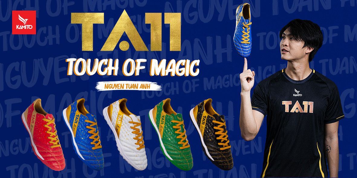 KAMITO CHÍNH THỨC RA MẮT MẪU GIÀY TA11 HỢP TÁC CÙNG TUYỂN THỦ QUỐC GIA NGUYỄN TUẤN ANH