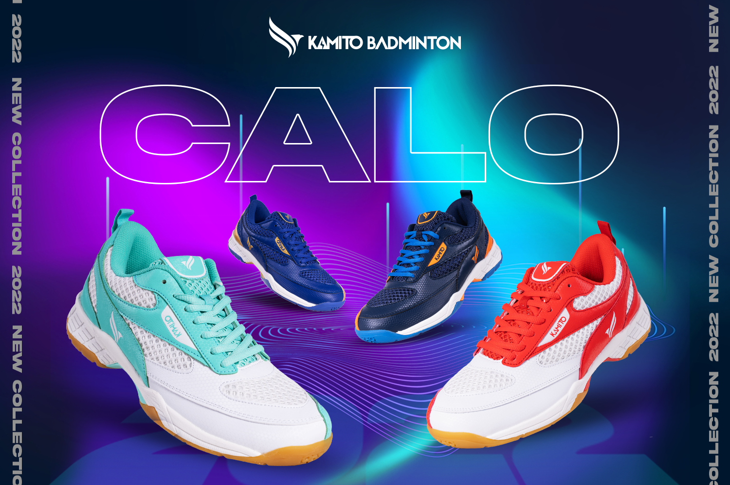 GIÀY CẦU LÔNG KAMITO CALO TRỞ LẠI – CHƠI HẾT MÌNH, THỎA ĐAM MÊ