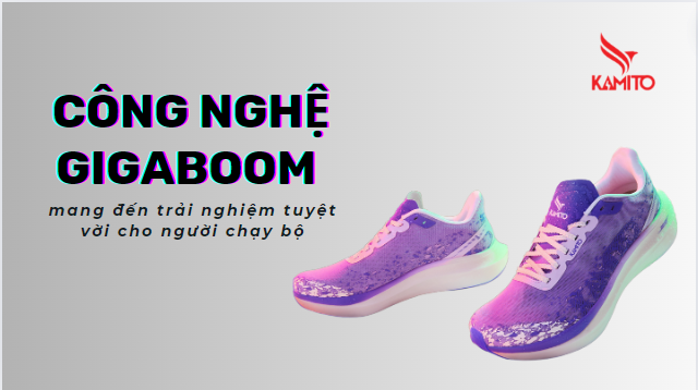 Công nghệ Gigaboom mang đến trải nghiệm tuyệt vời cho người chạy bộ