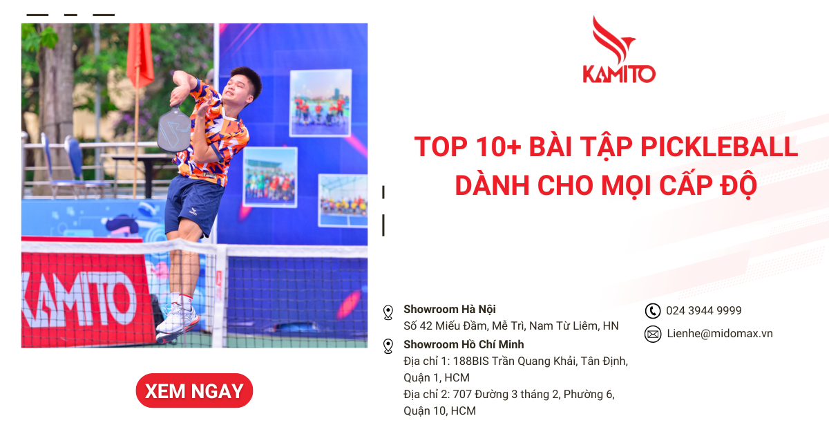 Top 10+ bài tập Pickleball dành cho mọi cấp độ