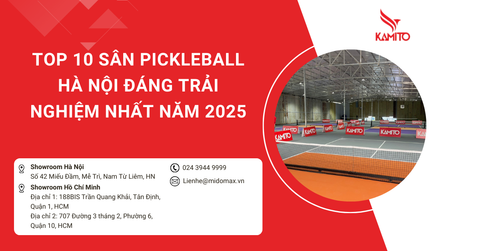 Top 10 Sân Pickleball Hà Nội Đáng Trải Nghiệm Nhất Năm 2025