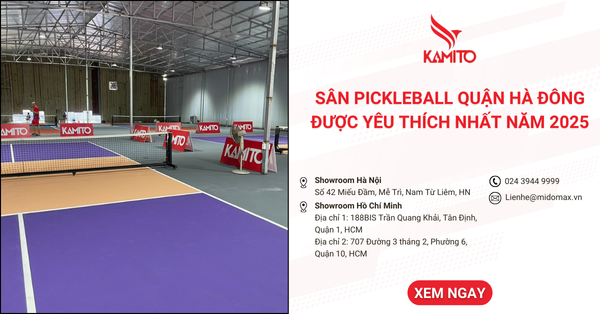 Top 5 Sân Pickleball Quận Hà Đông được yêu thích nhất năm 2025