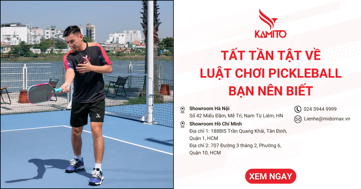 Luật chơi Pickleball cơ bản, dễ hiểu cho người mới