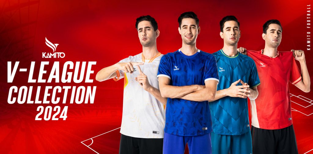 Bộ Sưu Tập Quần Áo Bóng Đá V-League Collection 2024 - Tỏa Sáng Trong Mọi Trận Đấu!