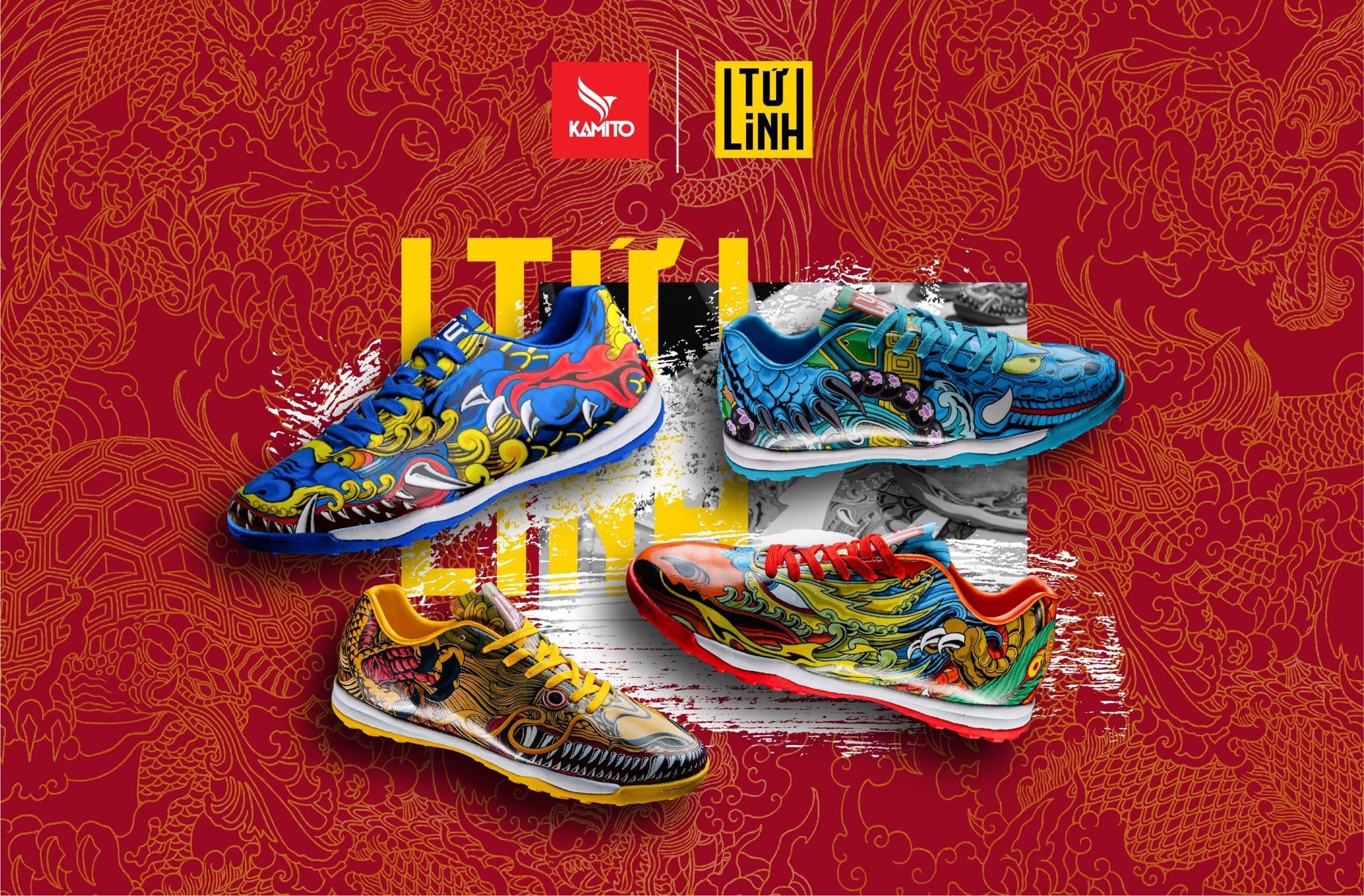 BỘ SƯU TẬP GIÀY TỨ LINH CHÍNH THỨC TRỞ LẠI VỚI PHIÊN BẢN TRẢI NGHIỆM CÙNG MỨC GIÁ VÔ CÙNG ĐẶC BIỆT