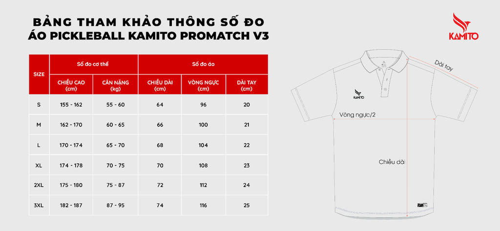 Áo Thi Đấu Pickleball Promatch V3 chính hãng, giá tốt