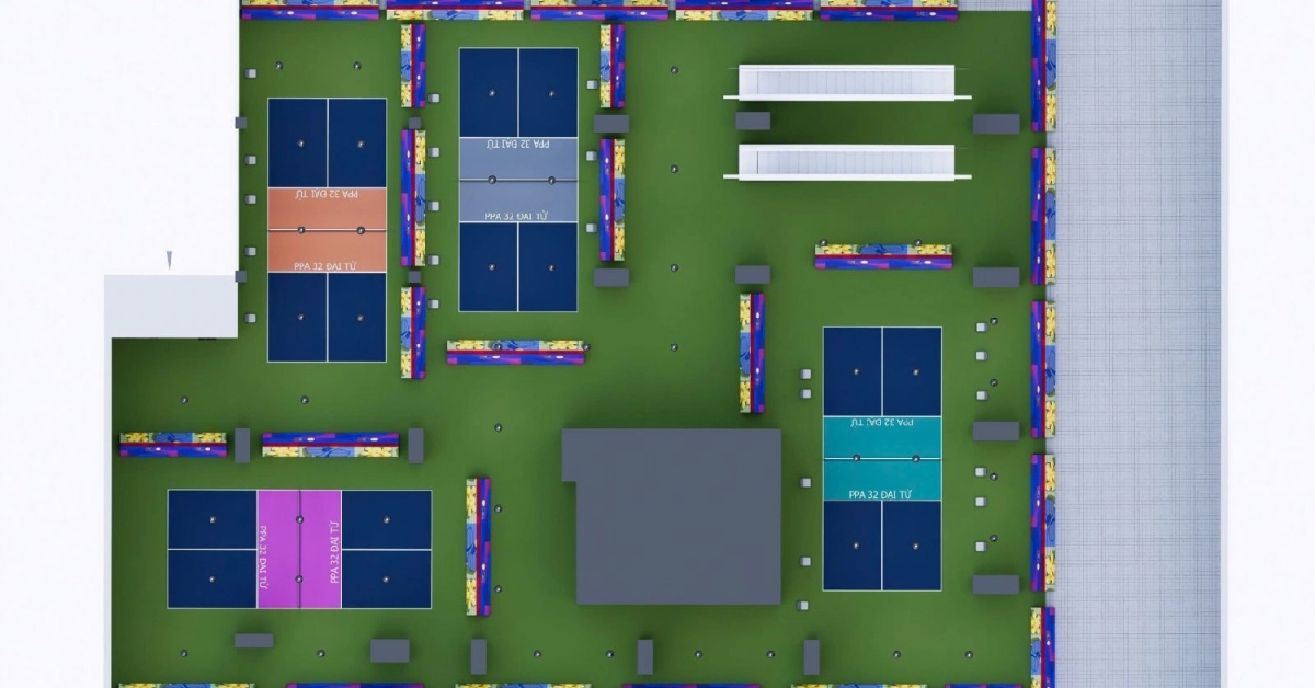 Top sân Pickleball Quận Hoàng Mai chất lượng nhất 2025