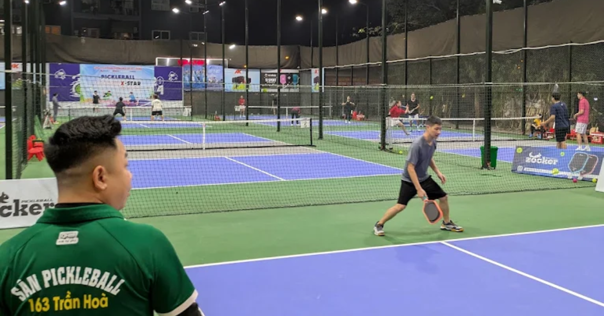 Top sân Pickleball Quận Hoàng Mai chất lượng nhất 2025