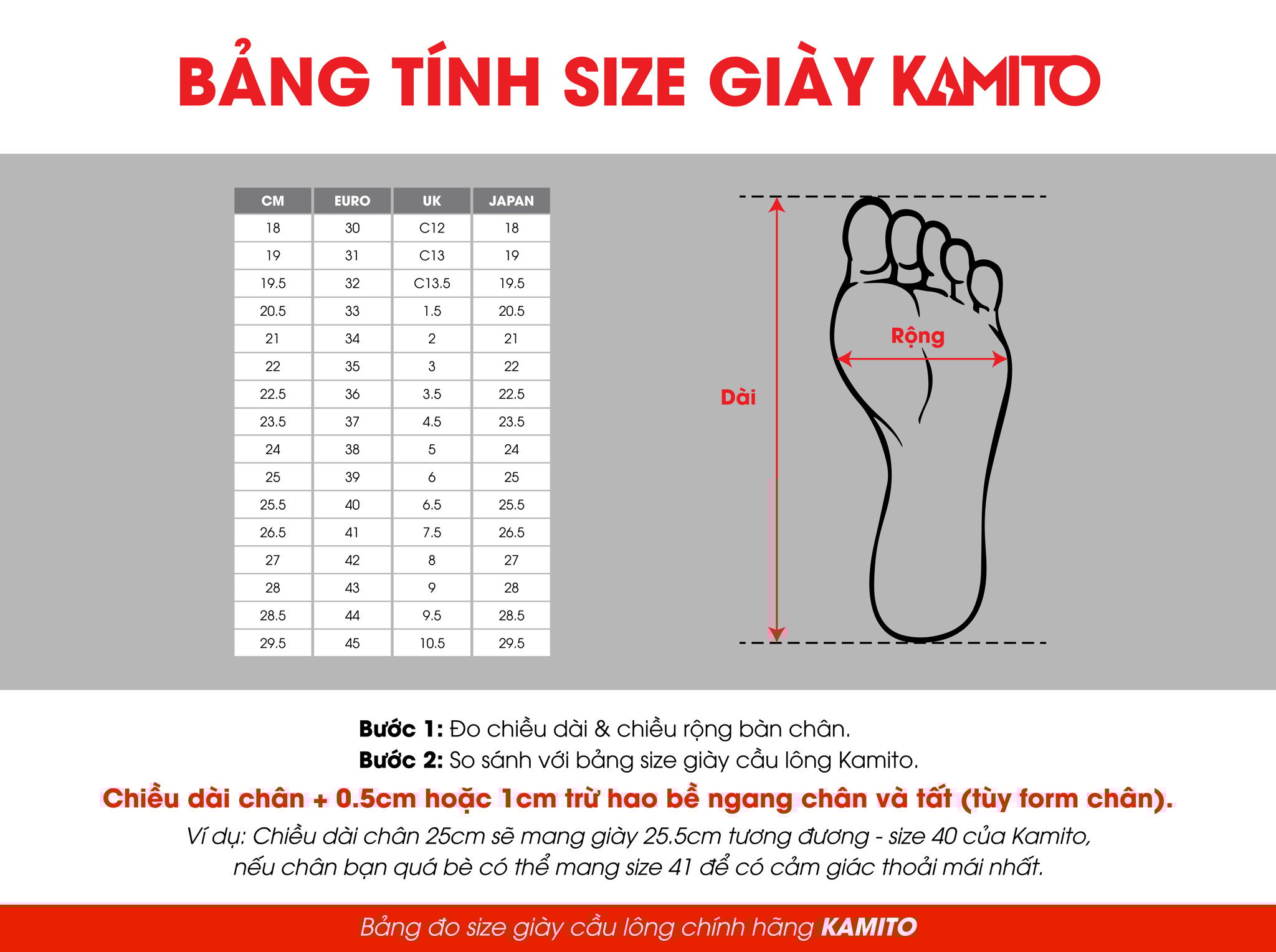 Giày cầu lông Kamito Galaxy
