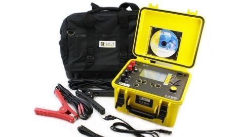 Đo giá trị điện trở với máy đo điện trở cuộn dây 10A
