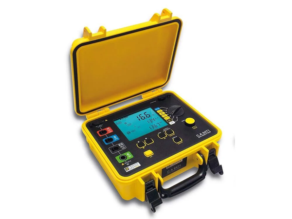 Máy đo điện trở đất Chauvin Arnoux 6471 đảm bảo tính chính xác các trị số khi đo.
