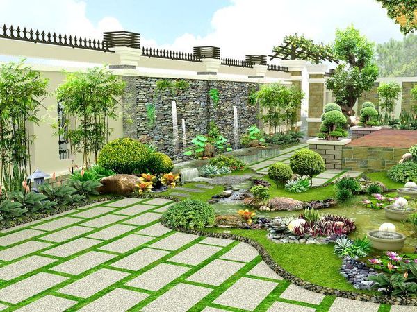 Xu hướng lựa chọn gạch lát sân vườn độc đáo và hiện đại – Gạch ốp ...