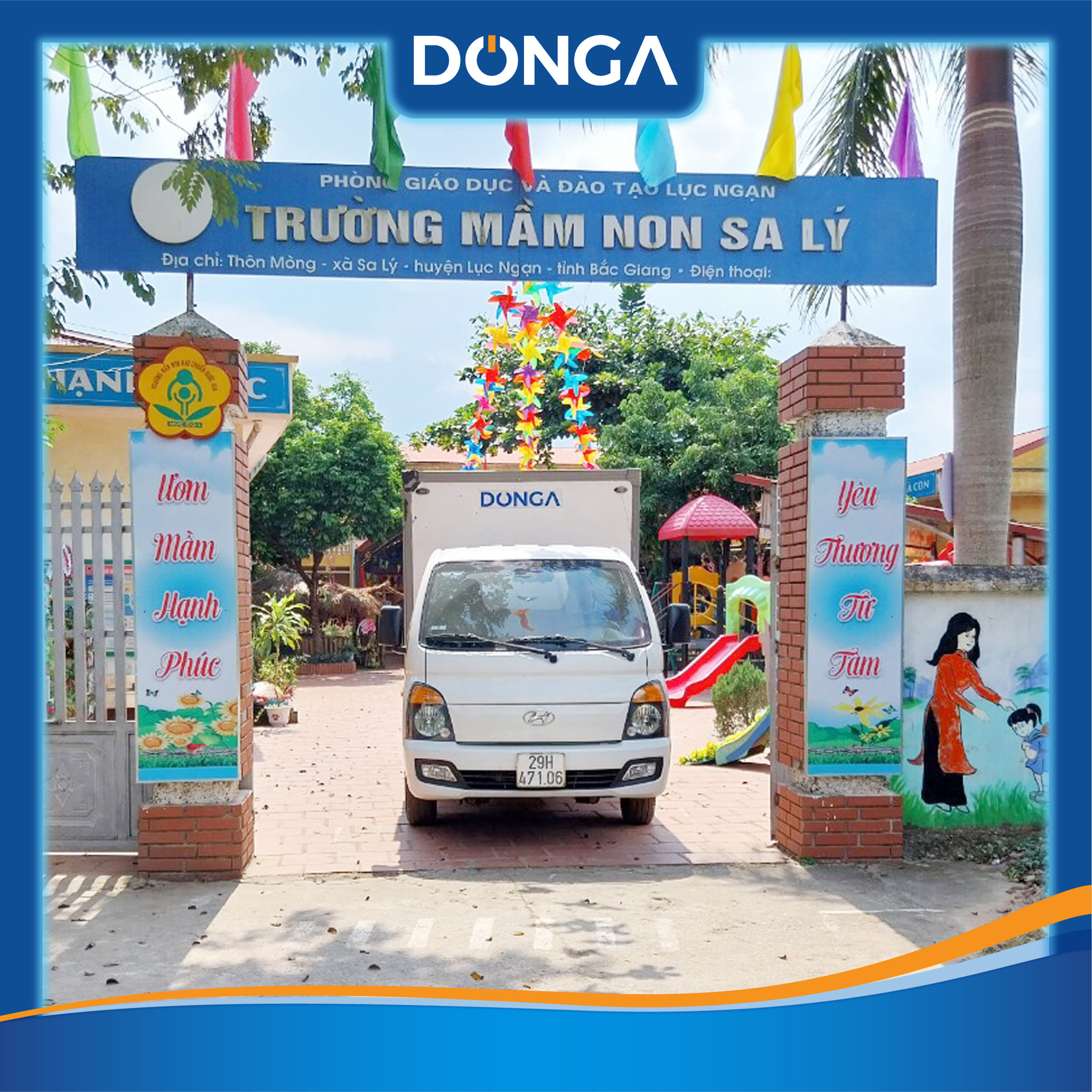 JA Solar Việt Nam trao tặng máy lọc nước học đường DONGA