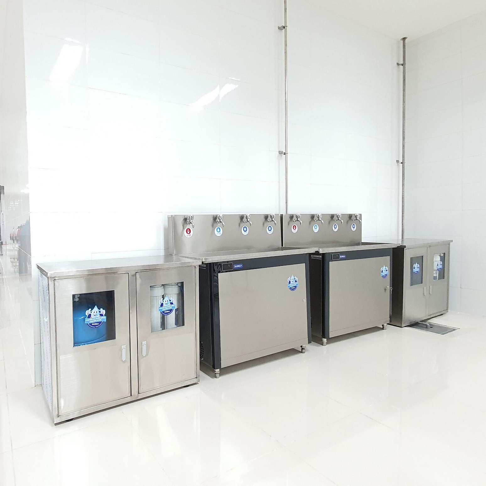 Nhà máy chế biến thực phẩm C.P Việt Nam lựa chọn máy lọc nước nóng lạnh công nghiệp DONGA