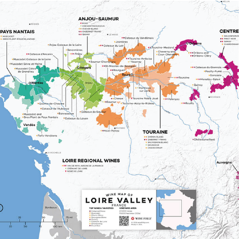 Khám phá vùng rượu vang Loire Valley, Pháp