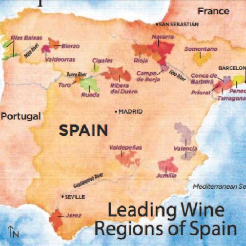 Khám phá vùng rượu vang Tây Ban Nha