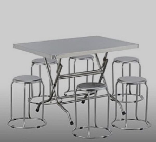 bộ bàn ghế inox giá rẻ