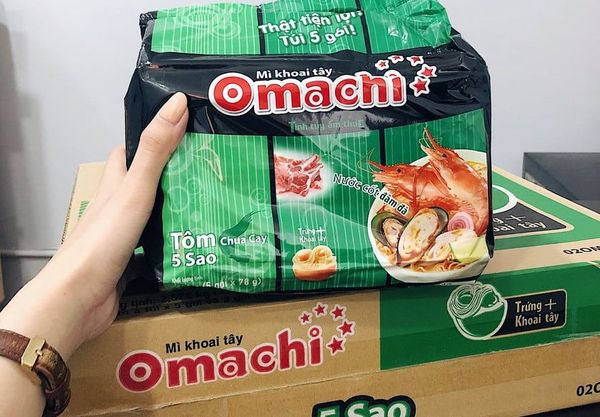 mì tôm Omachi