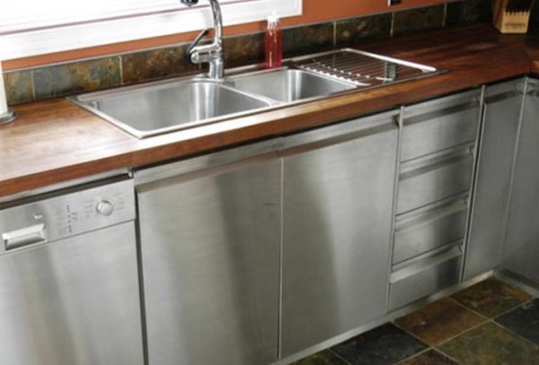 tủ bếp inox