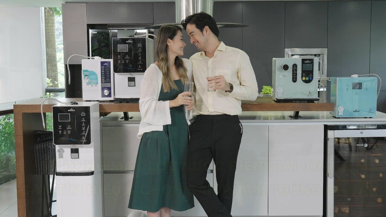 Máy lọc nước điện giải ion kiềm ROBOT 