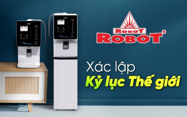 Ý nghĩa Kỷ Lục Châu Á - Thế Giới của máy lọc nước điện giải ROBOT 3 trong 1