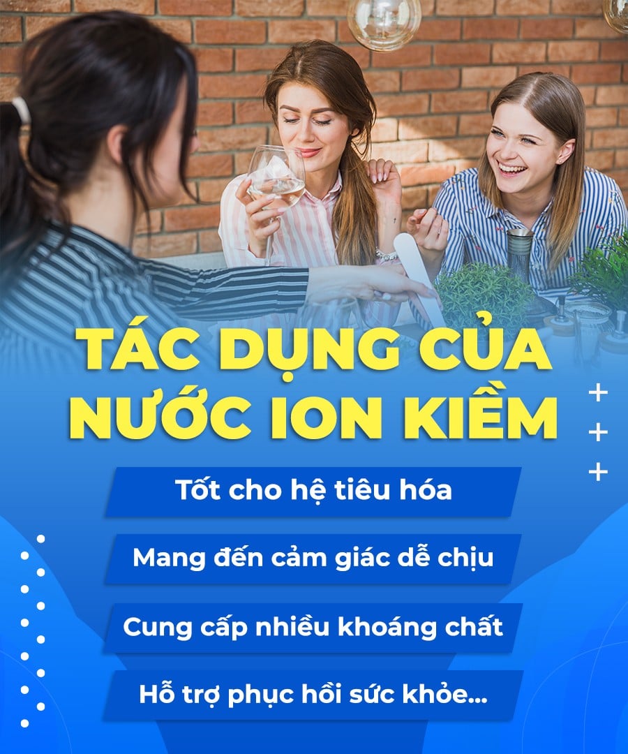 tác dụng uống nước ion kiềm