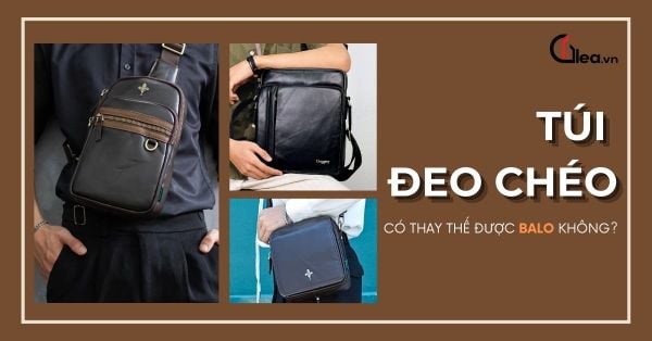 Túi đeo chéo nam có thể thay balo không?
