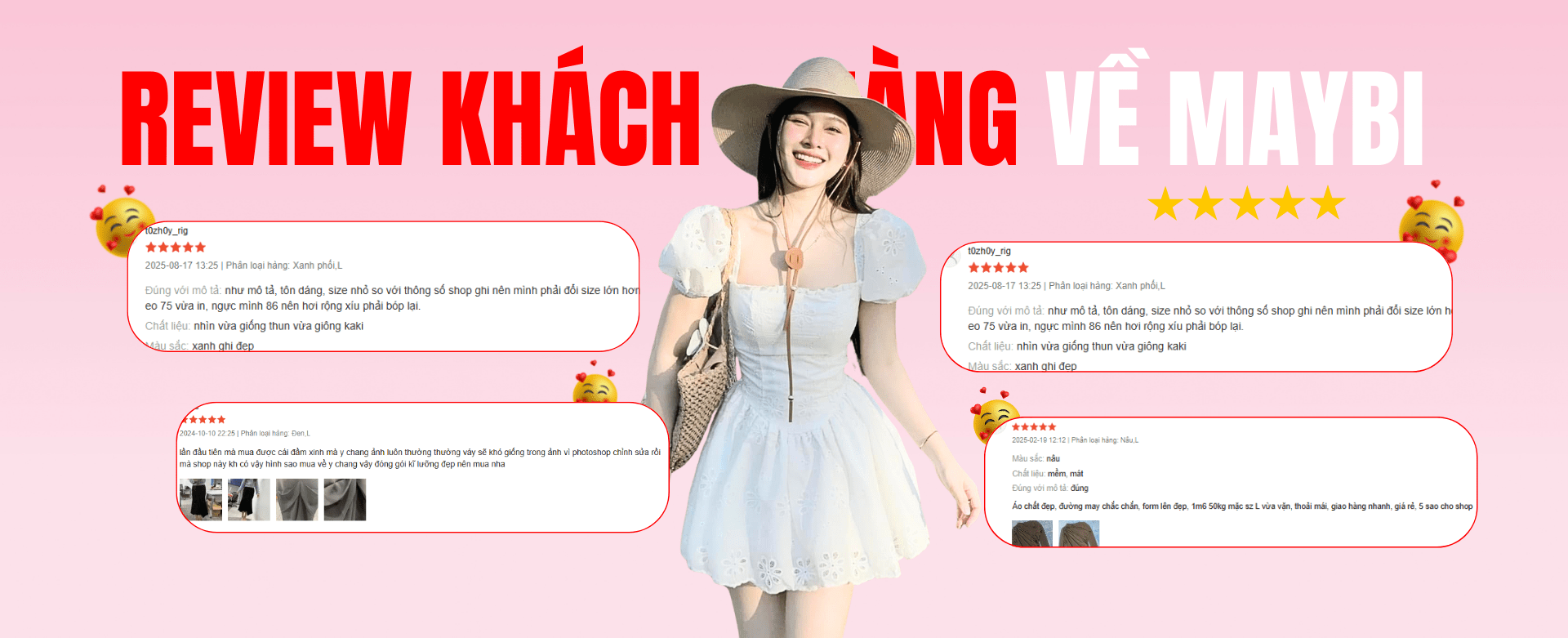 Feedback khách hàng Maybi: Trải nghiệm thực tế & đánh giá chân thực