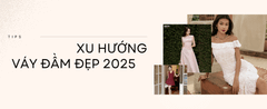 Xu hướng váy đầm đẹp 2025: Thanh lịch và tính tế cho nàng