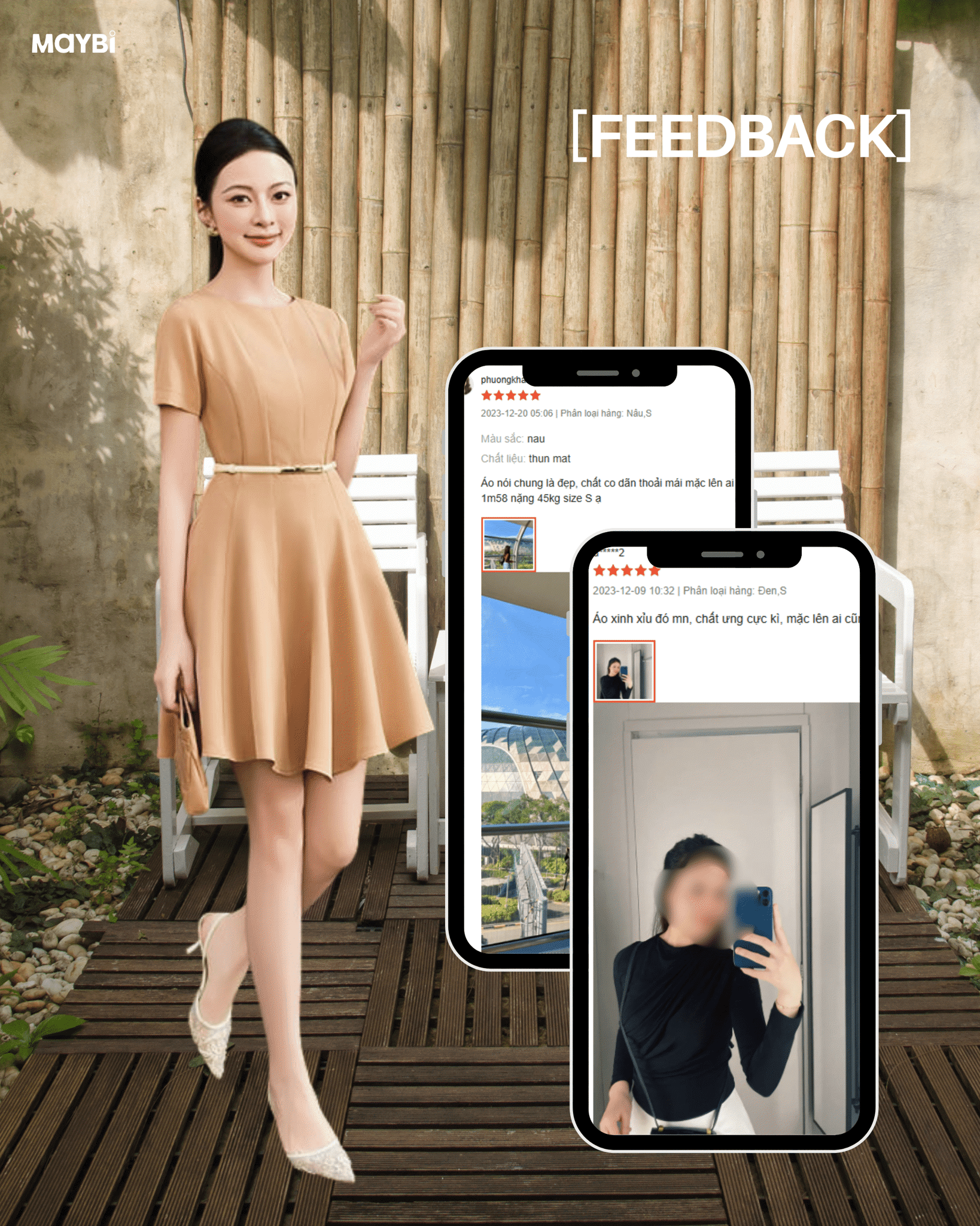 Feedback chân thực về Maybi từ khách hàng