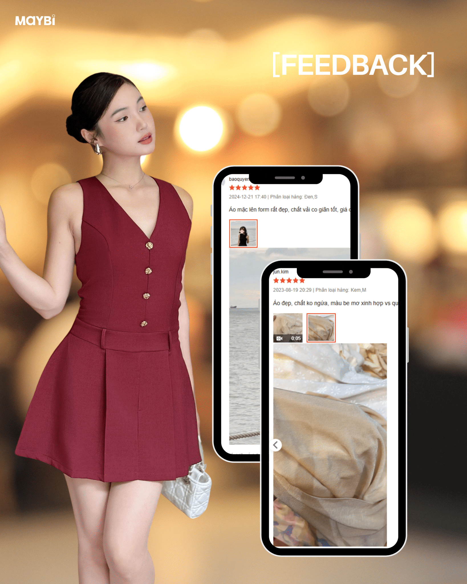 Feedback chân thực về Maybi từ khách hàng