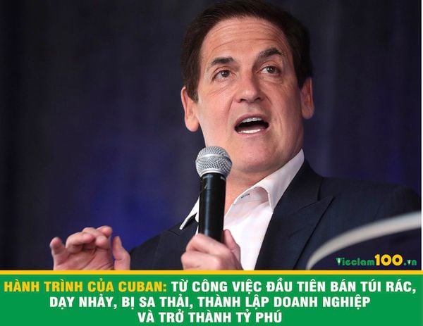 Tỷ phú Mark Cuban bật mí bí quyết làm giàu từ khi là một sinh viên