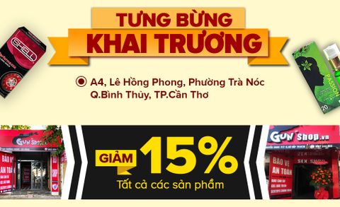 Cần Thơ đón cửa hàng Gunshop thứ 6