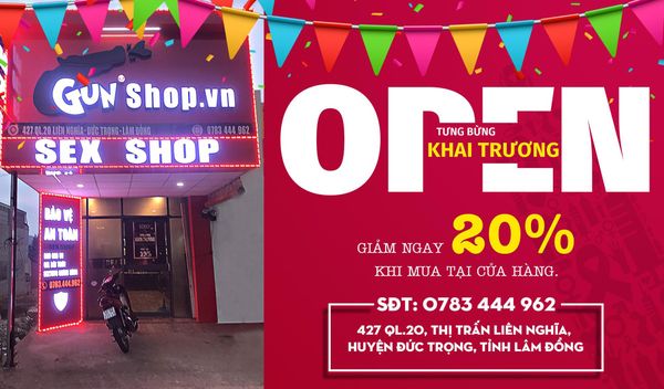 KHAI TRƯƠNG CỬA HÀNG GUNSHOP - LÂM ĐỒNG