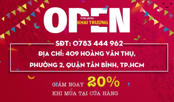 TƯNG BỪNG KHAI TRƯƠNG - GUNSHOP TẠI TÂN BÌNH