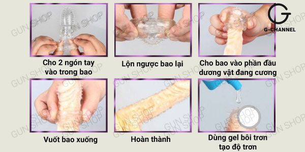 Cách dùng bao cao su đôn dên để cuộc “yêu” thêm thăng hoa