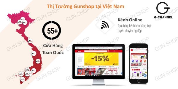 Gunshop - Đại lý bao cao su, cửa hàng đồ chơi tình dục số 1 Việt Nam