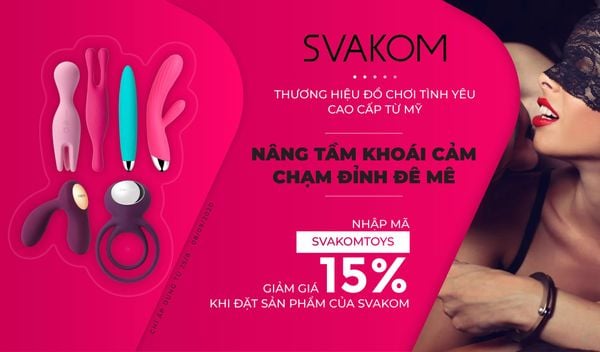 SVAKOM - THƯƠNG HIỆU ĐỒ CHƠI TÌNH YÊU TỪ MỸ