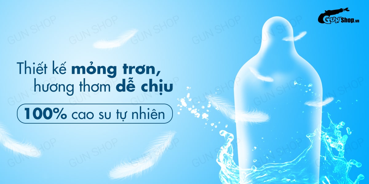 Bao cao su Mingliu Double Lubricating - Nhiều gel bôi trơn - Hộp 10 cái