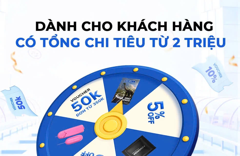 DÀNH CHO KHÁCH HÀNG CÓ TỔNG CHI TIÊU TỪ 2 TRIỆU