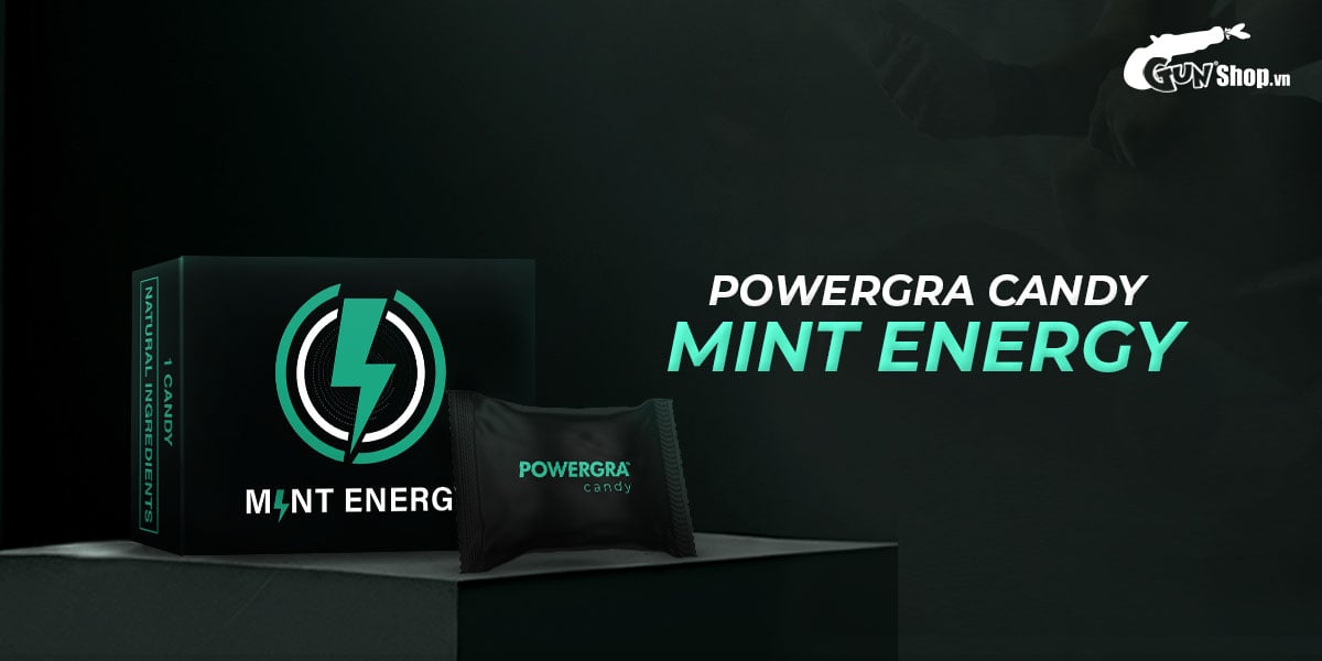 Kẹo bạc hà Powergra Mint Energy